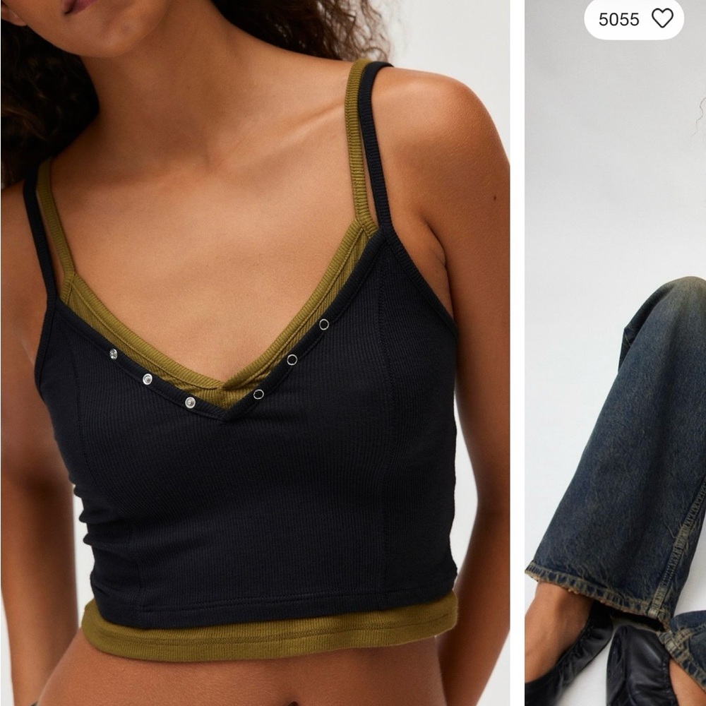 BDG Brooke Double Layer Cami